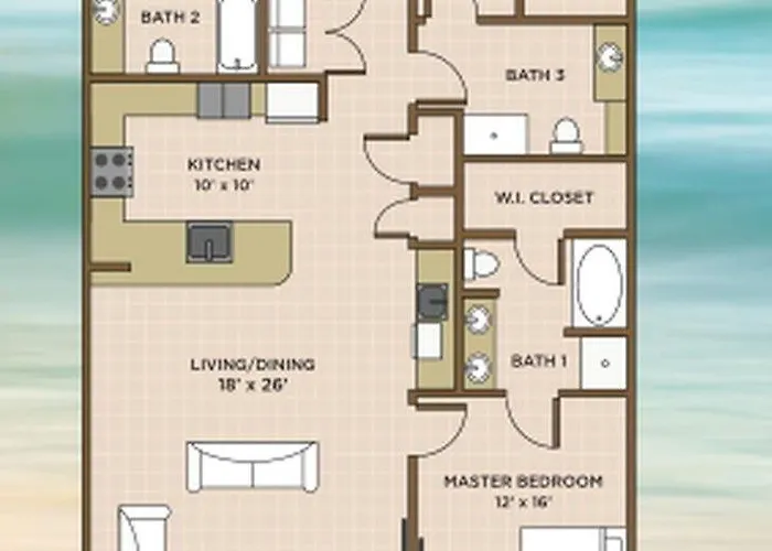 Phoenix Gulf Towers 507 Apartment